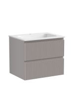 Тумба подвесная SANCOS Snob R 590х445х500, c двумя ящиками оснащенными доводчиками, Doha Soft, арт.SNR60SM