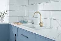Смеситель для кухни ESSEN, бронза, Es213211-BR, Paulmark