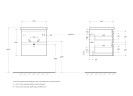 База под раковину подвесная BelBagno ALBANO-CER-500-2C-SO-RVB