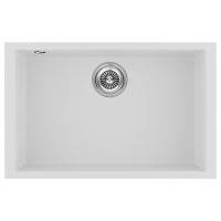 Мойка GRATO 69, ULTRAGRANIT, PM866944-WH, WHITE, 690х443 мм, Paulmark  