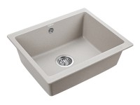 Мойка GERA 60, IT-GRANIT, PM205546-GR, серый, 555х460, подст. мон. Paulmark