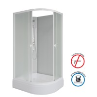 Душевая кабина Niagara Promo P110/80/26L/MT/BK (110х80х195) 4 места