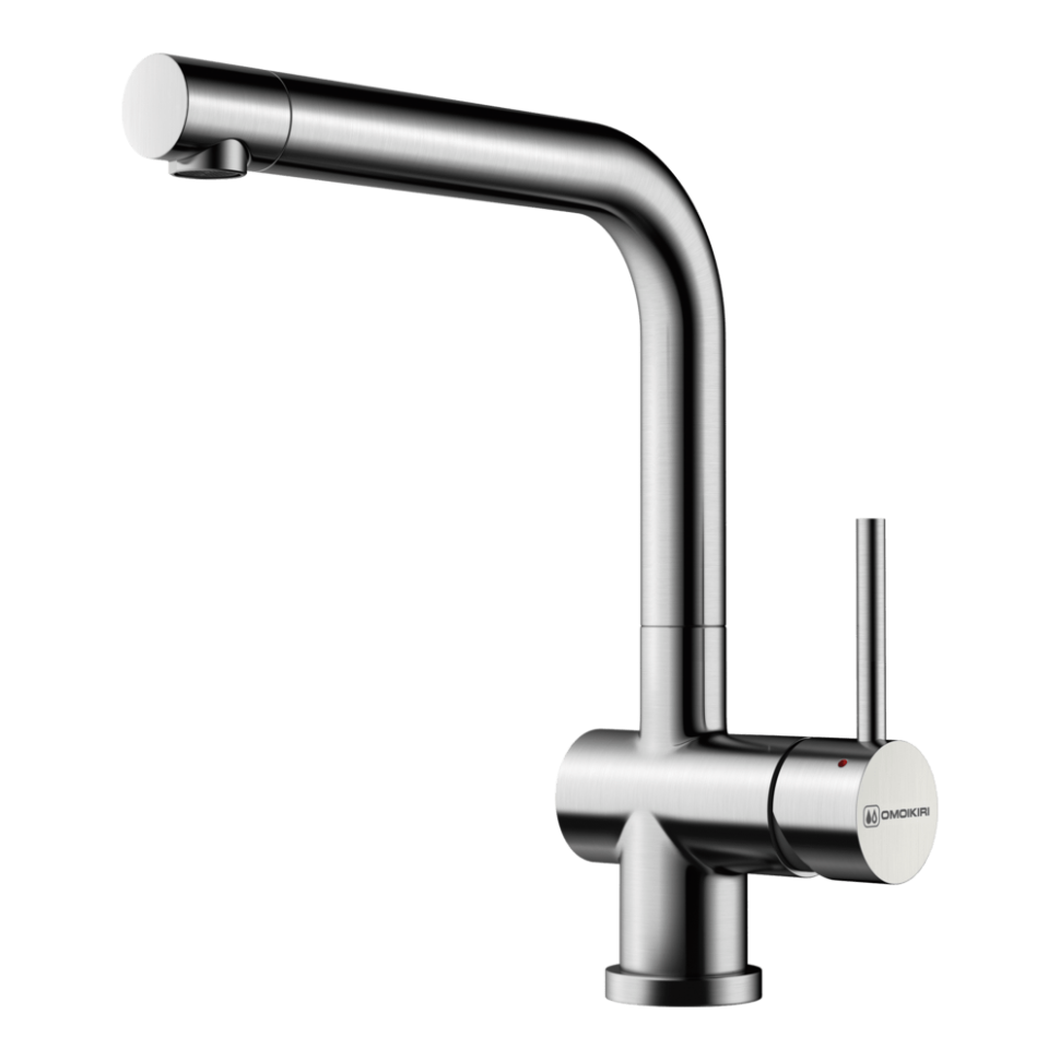 Смеситель для кухни Omoikiri Koriyama-BN нерж. сталь/нержавеющая сталь