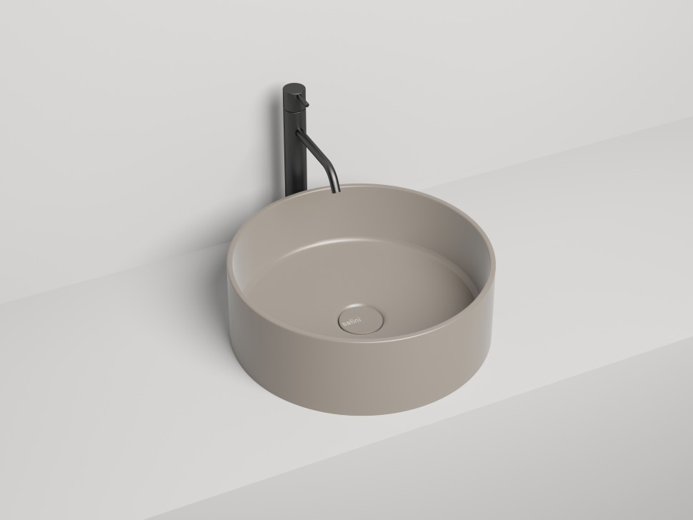 Раковина накладная ARMONIA 02 440х440х150 S-Stone Матовое