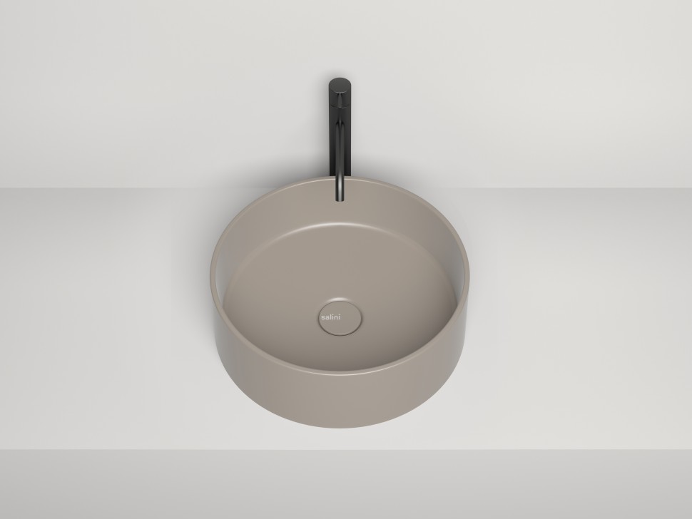 Раковина накладная ARMONIA 02 440х440х150 S-Stone Матовое