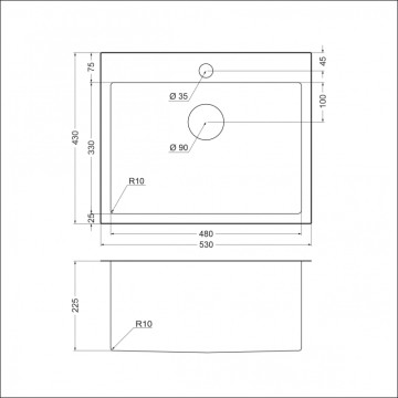 Мойка EMAR EMB-115 EMB-115 PVD Nano Coppery