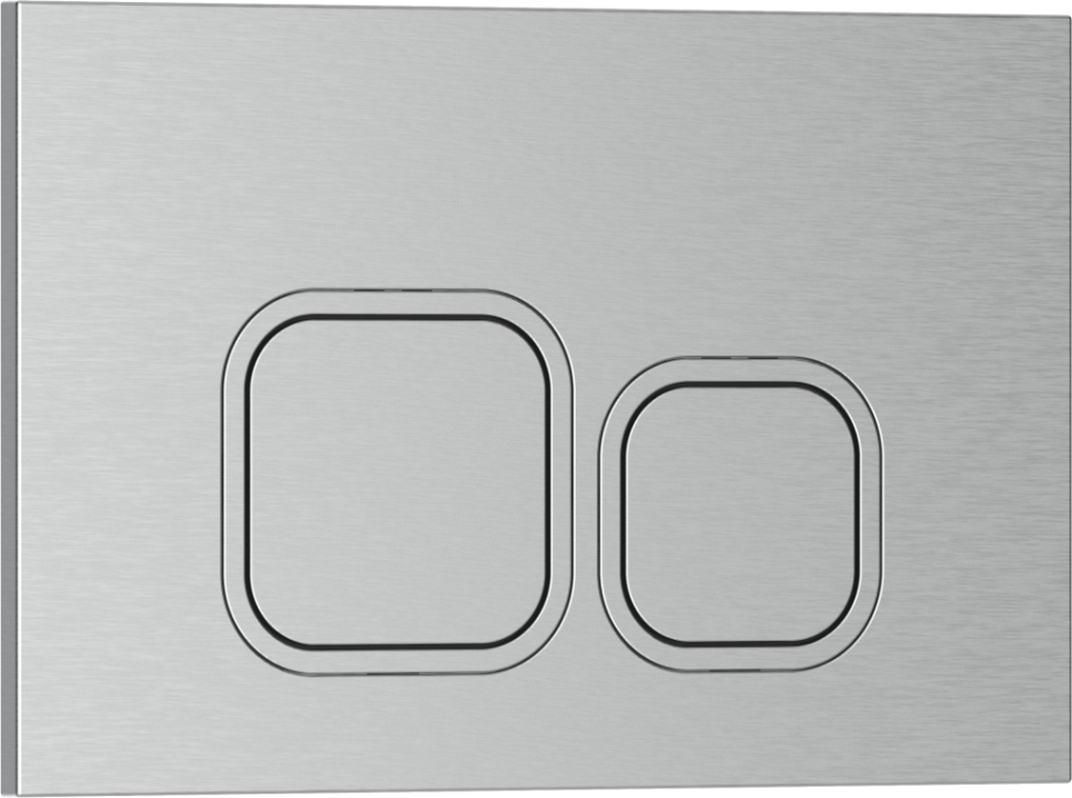 Кнопка смыва IBERICA BLANCA ESTI-Q ABS-пластик, хром матовый (IB.B083.004.002)