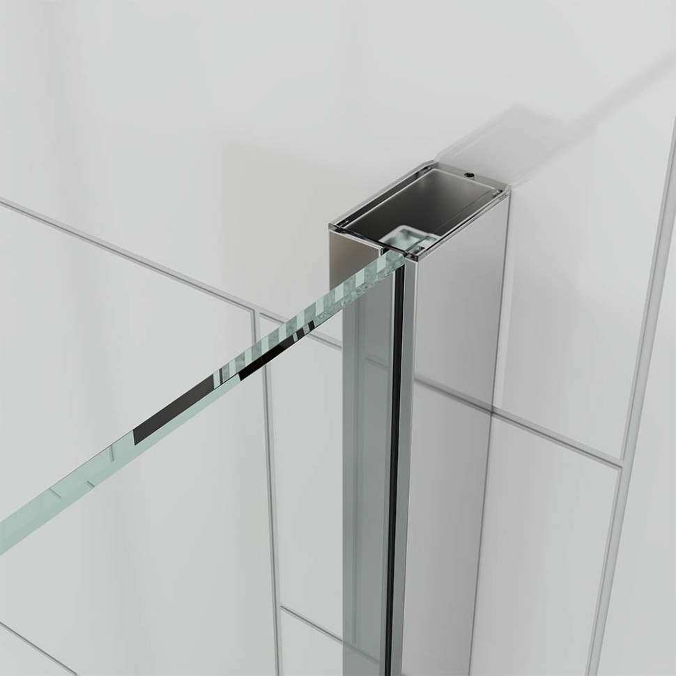 Душевой угол Veconi Ottimo P20SP CH, 1000х800х1900 хром, стекло прозрачное