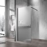 Душевая перегородка Walk-In VSW-1H100MRB, 1000*2000, черный, стекло зеркальное