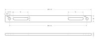 Комплект кронштейнов для крепления ног BELBAGNO BB21-SUP