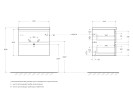 База под раковину подвесная BelBagno ALBANO-CER-600-2C-SO-RVB