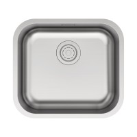 Мойка VELLO 48 UNI, нерж. сталь, VE48-BS, брашированная нерж. сталь, 480х440мм, Paulmark