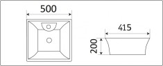 Умывальник CeramaLux 9108