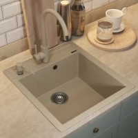 Дозатор для моющих средств Uperwood Quartz UPD-01-02-D, бежевый