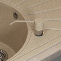 Дозатор для моющих средств Uperwood Quartz UPD-01-02-D, бежевый