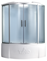 Timo Standart Т-6655 Silver F душевая кабина (150*150*220), турецкая баня хамам