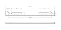 Комплект кронштейнов для крепления ног BELBAGNO BB20-EAGLE-SUP