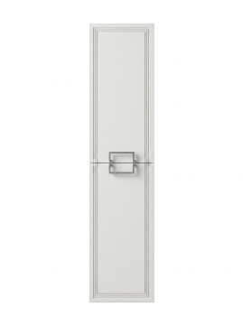 Шкаф-пенал для ванной Uperwood Infinity 33*27*150 см, подвесной, универсальный, белый