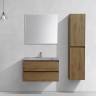 База под раковину Luka 800 подвесная, 2 выкатных ящика soft-close, T.Oak