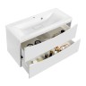 База под раковину Mia 900 подвесная, 2 выкатных ящика soft close, G.White