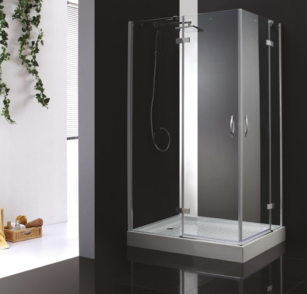 Душевой уголок CEZARES BERGAMO-W-AH-2-100/90-C-Cr-R