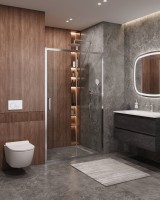 Душевая дверь CEZARES MOLVENO-BF-1-140-C-Cr-IV