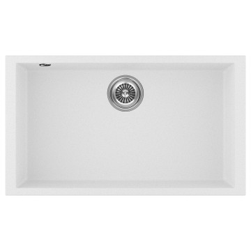 Мойка GRATO 76, ULTRAGRANIT, PM867644-WH, WHITE, 760х435 мм, Paulmark