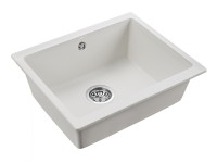 Мойка GERA 60, IT-GRANIT, PM205546-WH, белый, 555х460, подст. мон. Paulmark