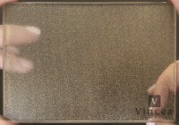 Душевая перегородка Walk-In VSW-7HS100GWG, 1000*2000, браш.золото, стекло ламинир. с золотыми нитями