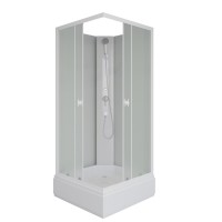 Душевая кабина Niagara Promo P100/26Q/MT/BK (100х100х200) 4 места