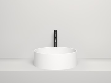 Раковина накладная ARMONIA 02 покраска по RAL полностью 440х440х150 S-Stone Матовое