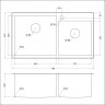 Мойка EMAR EMB-210 EMB-210 PVD Nano Dark
