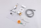 Смеситель ABBER Daheim AF8225 с гигиеническим душем, хром