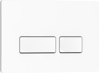 Кнопка смыва IBERICA BLANCA ESTI-R ABS-пластик, белый глянцевый (IB.B021.001.000)