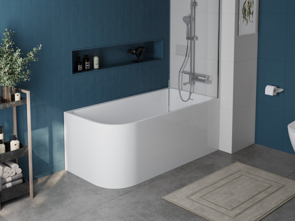 Акриловая ванна BELBAGNO BB712-1700-730-R