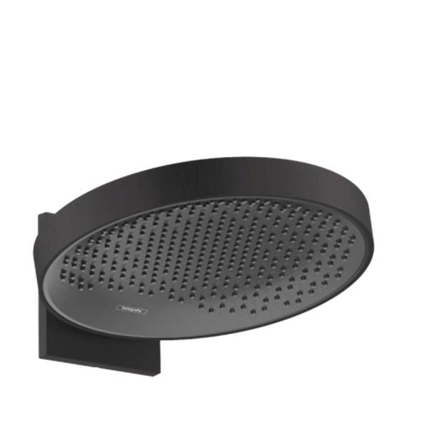 Верхний душ Hansgrohe Rainfinity d=36 см., настенный, цвет: черный матовый 26230670
