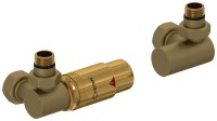 Автоматический терморегулятор 3D левый (G 1/2&quot; НР х G 3/4&quot; НГ)