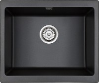 Мойка GERA 60, IT-GRANIT, PM205546-AN, антрацит, 555х460, подст. мон. Paulmark
