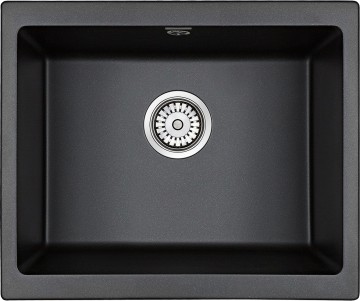 Мойка GERA 60, IT-GRANIT, PM205546-AN, антрацит, 555х460, подст. мон. Paulmark