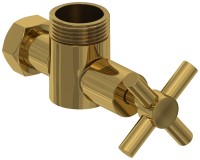 Вентиль угловой крест (G 1&quot; НР х G 3/4&quot; НГ)