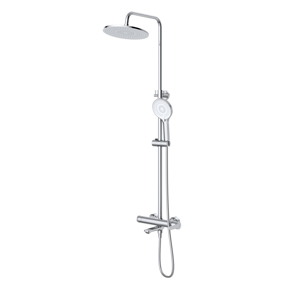 Душевая стойка со смесителем и изливом CEZARES LUX-CVD-01