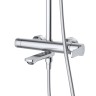 Душевая стойка со смесителем и изливом CEZARES LUX-CVD-01