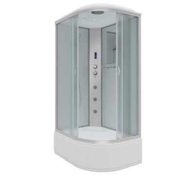 Душевая кабина Niagara Classic NG-2310-14LF (120х80х215) высокий поддон(40см),стекло матовое,4 места