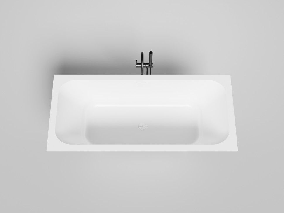 Ванна встраиваемая ORLANDA AXIS KIT 170x75 покраска по RAL полностью S-Sense Глянцевое