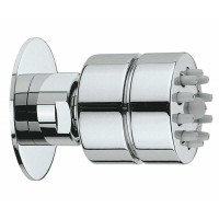 Форсунка боковая для душа Bossini Tondo Gom I00137 Хром  
