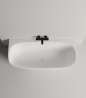 Ванна пристенная SOFIA WALL 170x80 покраска по RAL полностью S-Stone Матовое