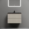 Тумба подвесная SANCOS Snob R 690х445х500, c двумя ящиками оснащенными доводчиками, Beige Soft , арт.SNR70CE