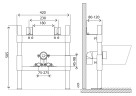 Инсталляция для биде BelBagno BB024-BD