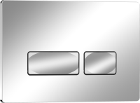 Кнопка смыва IBERICA BLANCA ESTI-R ABS-пластик, хром глянцевый (IB.B021.003.002)