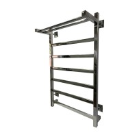 Полотенцесушитель электрический Оттимо Куадро 1750080CHR6EP 50*80 диммер R, хром, с полкой  